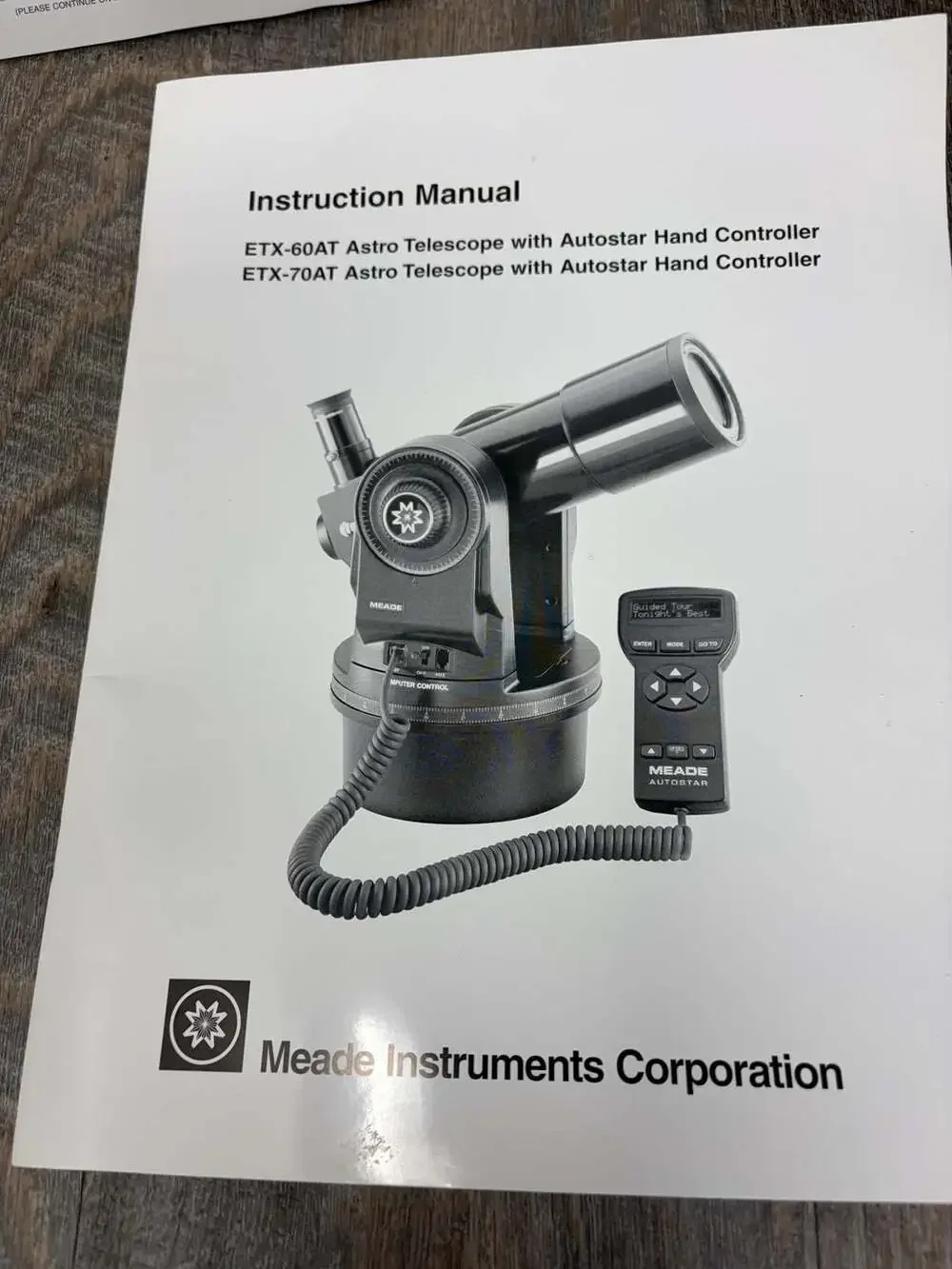 Meade etx 60at